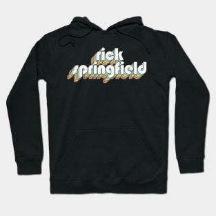 Retro Rick Springfield Hoodie